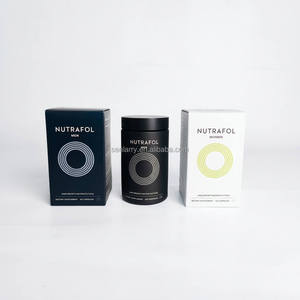 Boîtes personnalisées à fond auto-verrouillant avec logo, emballage en papier pour capsules <span class=keywords><strong>de</strong></span> compléments alimentaires, emballage imprimé sur mesure - Product Image 1