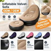 Fauteuil inclinable gonflable d'extérieur, canapé-lit pliable pour la maison et la plage, imperméable, léger, moderne, simple, élégant et portable