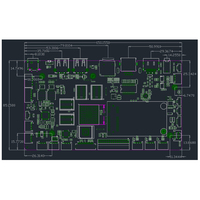 Placa Base Industrial RK3566 y Pantalla Táctil TFT, ARM Android/Linux/Ubuntu