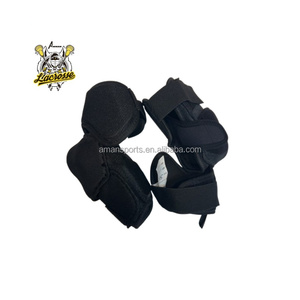 Amman spor sıcak satış Jr/Sr hokey dirsek pedleri koruyucu donanım için Junior/kıdemli seviye buz ve alan hokey oyuncuları gelişmiş - Product Image 4