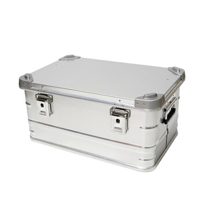 Boîte de secours portable en aluminium, bac de rangement durable pour le camping, étui de transport pour le camping en plein air - Product Image 3