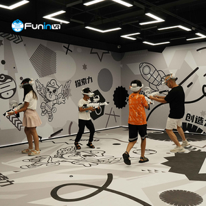 VR Arena Offline realtà virtuale giochi di tiro con pistola interattiva tiro Arcade Vr tiro Multiplayer Arena - Product Image 6