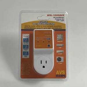 Protector de Voltaje de 20 Amperios con Enchufe Estadounidense, Protección Automática Contra Sobrecargas y Sobretensiones para Electrodomésticos - Product Image 5