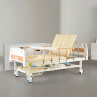 Lit de soins infirmiers multifonctionnel manuel LC-ZQ2 lit d'hôpital multifonctionnel rééducation aux soins intensifs pour la maison et les milieux médicaux