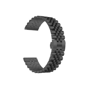 สายรัดข้อมือแบบปรับได้ Trendybay Butterfly Buckle สำหรับ Samsung Galaxy Watch Gear S3 Huawei <span class=keywords><strong>GT2</strong></span> Pro <span class=keywords><strong>Amazfit</strong></span> GTS ขนาด 20 มม. 22 มม. - Product Image 1