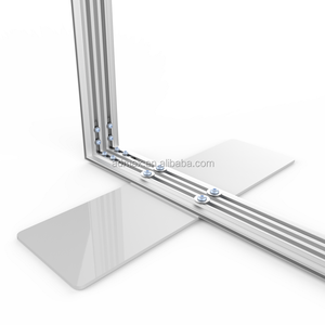 Admax Tùy Chỉnh In Hai Mặt Backlit/Cạnh Ánh Sáng <span class=keywords><strong>LED</strong></span> Vải Không Khung Nhôm Hồ Sơ Ánh Sáng Hộp Khung Quảng Cáo Ánh Sáng Hộp - Product Image 5