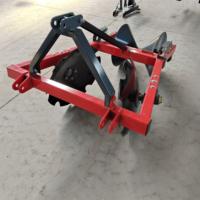 Charrue à disques montée sur tracteur, double disque, pour le labourage et le buttage agricole, équipement multifonctionnel à haute productivité