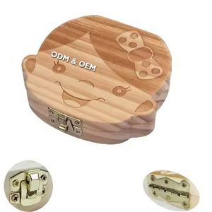2025 nouveau en bois grand garçon fille bébé dent cheveux fœtaux cordon ombilical faisant boîte de rangement enfants créatif cadeau d'anniversaire petits cadeaux - Product Image 3