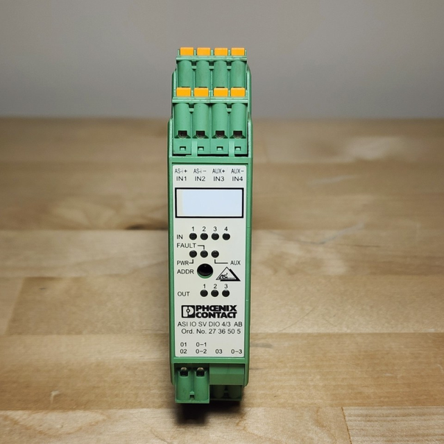 New Original Ready PLC 2736505 ASI IO SV DIO 4/3 AB Safety Relay I/O Module *Excellent Value Offer* in Stock