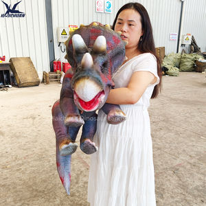 Marioneta <span class=keywords><strong>de</strong></span> Dinosaurio Triceratops Bebé Animatrónico <span class=keywords><strong>de</strong></span> <span class=keywords><strong>Espuma</strong></span> <span class=keywords><strong>de</strong></span> Goma <span class=keywords><strong>de</strong></span> Silicona, L=1.5m, Control Manual, Juguete <span class=keywords><strong>de</strong></span> Simulación <span class=keywords><strong>de</strong></span> Dinosaurio para Niños, Regalos - Product Image 2