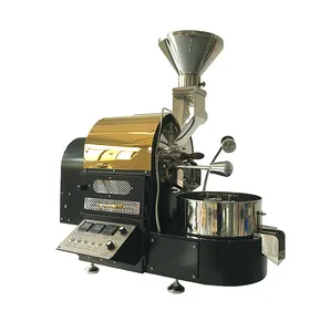 Yoshan 500グラム1キロ2キロCommercial Cafe Coffee Toasters Machine Industrial & Home Full Automatic Coffee Roaster MachineためCafe