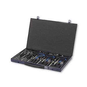 Kit de réparation de filetages TTAKE avec filières à rouler M8x1.25, comprend une fraise, un taraud, un outil d'assemblage, des broches et 15 inserts - Product Image 3
