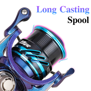 Moulinet à pêche TSURINOYA Shallow Spool Spinning Reel HAWK 2000S 5.2:1 7kg Drag Long Casting Fishing Wheel Pike Bass Profession Reel - Product Image 5
