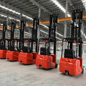 Chinese Brand Three-wheel Forklift Truck 1.5 Ton Mini Electric Forklift With Lead Acid Battery