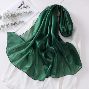 Foulard da donna in organza lucida di poliestere, lungo, di alta qualità, stile malese, per il sud-est asiatico, ideale per viaggi transfrontalieri - Product Image 1