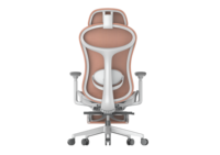 Chaise de bureau moderne à dossier haut en maille respirante, appui-tête réglable, accoudoirs 3D, pivotante, pour le travail à domicile