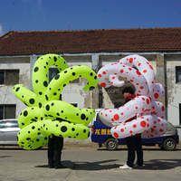 Costume gonflable personnalisé de monstre à tentacules, combinaison de marche, promotion d'événements du festival Meichen, approvisionnement direct usine