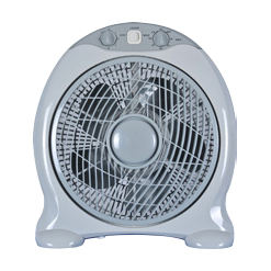 <span class=keywords><strong>10</strong></span>인치 전기 플라스틱 박스 팬, 3단계 속도 설정, 타이머, 루버 기능, 호텔용 - Product Image 2