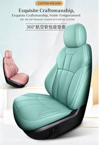 Coprisedili di Lusso in Pelle Nappa YMSD Modello 04 Personalizzati, Set da 5 Pezzi con Supporto Lombare, Resistenti all'Usura per Tutte le Stagioni, con Fessure per Airbag - Product Image 2
