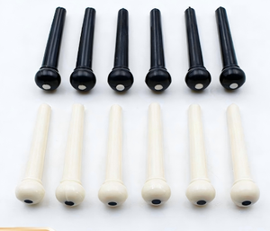 Wholesale High Quality Black and white options <b>Musical</b> <b>Instrument</b> Accessories Guitar String ABS Plastic Cone - Product Image 1