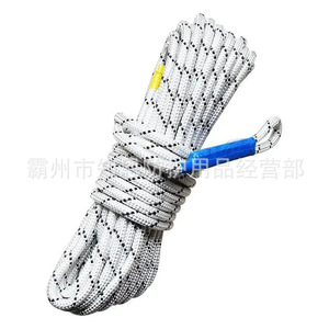 Cuerda de seguridad contra incendios de poliéster de 10 m para escape de emergencia y trabajos en altura - Product Image 4
