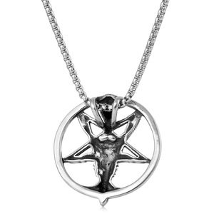 Yunnique – collier avec pendentif en acier inoxydable, design du zodiaque animal, style Punk pour hommes, chaîne de 60cm, FY3016 - Product Image 3