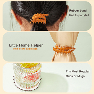 อุปกรณ์ทำผมไบฟู แกนม้วนผมแบบเย็น สำหรับผมหยิกเป็นเกลียว ไม่ทำร้ายเส้นผม แกนม้วนผมซิลิโคนวิเศษ ใช้ในบ้าน - Product Image 6