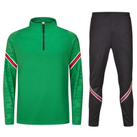Survêtement demi-fermeture éclair bon marché, veste de Football, de course, d'entraînement, de Jogging, de sport pour hommes