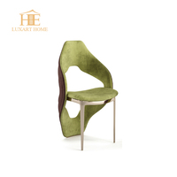 Table à manger extensible en bois massif de luxe de designer italien, pieds en métal, plateau en marbre noir pour 10 chaises, salle à manger moderne de villa