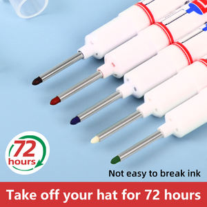 Stylo marqueur à trou profond 20mm longue plume marqueur stylo longue tête marqueur <span class=keywords><strong>crayon</strong></span> <span class=keywords><strong>pour</strong></span> le travail du bois - Product Image 2