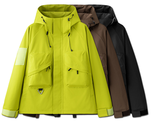 Vente en gros de produits pour femmes et hommes, veste tendance, coupe-vent oversize à capuche, randonnée en plein air, <span class=keywords><strong>ski</strong></span>, veste matelassée personnalisée pour homme - Product Image 4