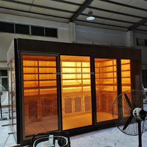 Grande Stanza Umidificata per Sigari Tipo Walk-In in Acciaio Inossidabile e Vetro con Controllo della Temperatura per Tabaccheria - Product Image 4