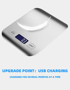 CX2012 Hochgenaue 5kg rostfreie digitale Küchen waage Beliebte intelligente Lebensmittel waage mit Batteries trom zur Gewichts messung - Product Image 6