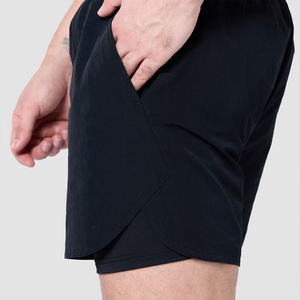 Shorts de sport pour hommes personnalisables, coupe droite, avec logo imprimé, séchage rapide, imperméables, taille élastique – Modèle de créateur très populaire - Product Image 5