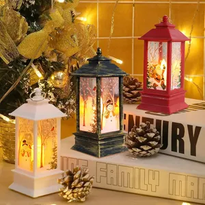 Lanterna FRIO Decorativa da Esterno per Natale con Luce LED Bianca Calda, Albero di Natale e Neve Artificiale, Idea Regalo Natalizia per la Casa - Product Image 2