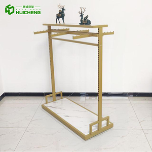 Siêu thị quần áo hiển thị giá vải hiển thị Kệ quần áo may mặc Giá quần áo hiển thị kệ hàng may mặc kim loại Showcase giá - Product Image 1