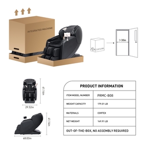 Fauteuil Commercial 4D Zéro Gravité avec Thérapie Chauffante Shiatsu et Inclinaison Intelligente pour le Bien-être de Luxe – Partenaires OEM - Product Image 6