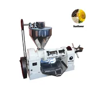Máquina de prensado de aceite de fibra de arroz para el hogar, máquina Industrial manual de prensado de aceite de coco caliente y fría, línea de fresado de Palma