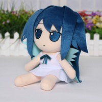Boneka Sayas Song Saya Custom, Figurine Fumo, Mainan Plush, Merchandise Anime, Model Cosplay 2D, Plush Pendek