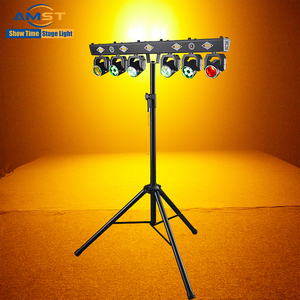 Mini support d'éclairage de boîte de nuit tout-en-un 200W DMX Dmx 512 Controller Auto Sound Remote Control Stage Lighting System for <span class=keywords><strong>Bar</strong></span> DJ - Product Image 6
