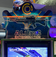 Jeux à pièces Machine de jeu de tir d'arcade 22 ''Lcd Kid Aliens Extermination Jeux de tir