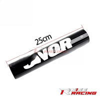 Rise Factory Supplier Poignées de guidon en mousse 7/8" 250mm, allongées et rondes, pour moto tout-terrain, motocross et motos de poche