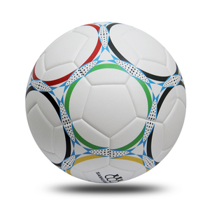 Calidad Nombre personalizado <span class=keywords><strong>Jersey</strong></span> Número de impresión Tamaño 5 Balón de partido de Fútbol hecho de cuero PU TPU Precio de fábrica - Product Image 2