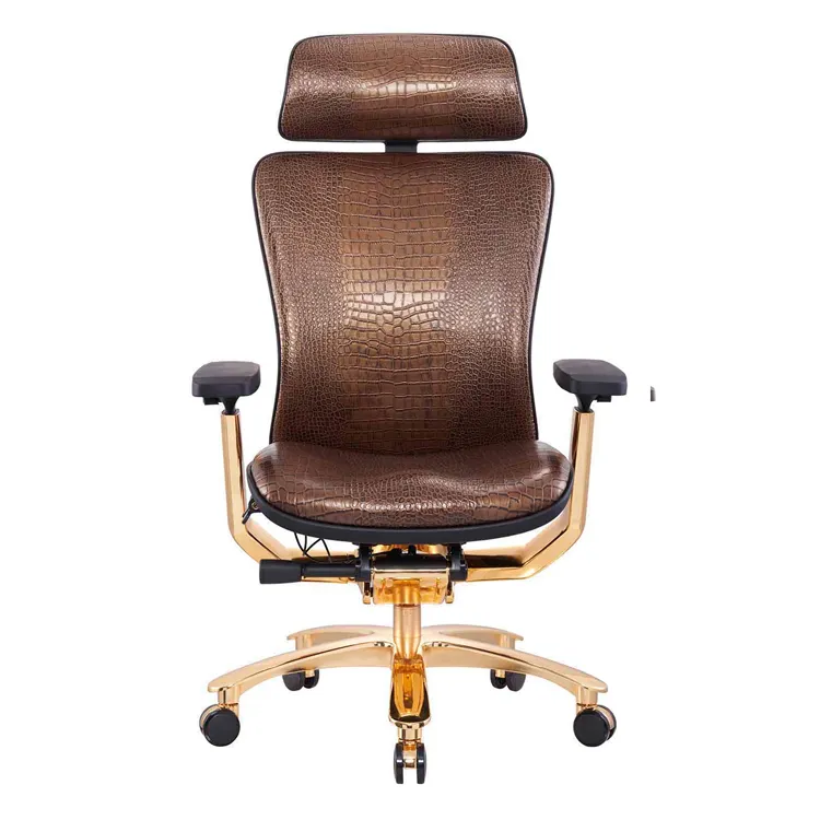 CEO 현대 사무용 가구 안락한 직물 제일 질 행정상 황금 호화스러운 의자
