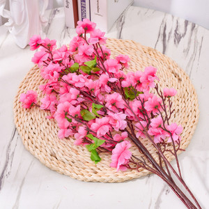 Artificial Cherry Blossom Branches Silk <strong>Spring</strong> Peach Blossom <strong>Flowers</strong> Arrangements for Home <strong>Wedding</strong> Decoration - Product Image 5