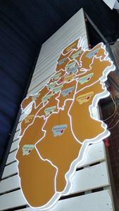 Tùy Chỉnh Ma Thuật Màu Acrylic LED Thư Biển Đầy Màu Sắc Sáng Nhân Vật Cho Độc Đáo Biển Quảng Cáo Phong Cách Cửa Dấu Hiệu Điện Tử - Product Image 2