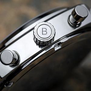 Relojes de Pulsera de Acero Personalizados con Correa de Cuero, Cronógrafo de Cuarzo, Luminosos, de Lujo para Hombre, Reloj de Pulsera Famoso - Product Image 2