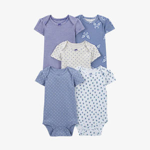Pagliaccetto <span class=keywords><strong>per</strong></span> bambini in cotone organico tute a maniche corte tute tute <span class=keywords><strong>per</strong></span> bambini abbigliamento da sonno personalizzato <span class=keywords><strong>per</strong></span> tute da notte <span class=keywords><strong>per</strong></span> neonati - Product Image 5