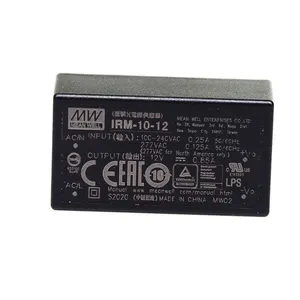 Meanwell salida 5V abierta Irm-10-5 2A 10W de una sola fuente de alimentación de CC