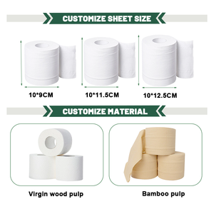 Papel Higiénico de Fabricante, Barato al por Mayor, Repujado y Personalizado, Ultrasuave en Paquetes de 4, 6, 10 o 12 Rollos - Product Image 3